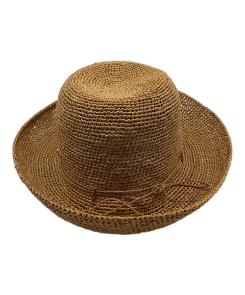 HELEN KAMINSKI（ヘレンカミンスキー）HELEN KAMINSKI (ヘレンカミンスキー) ラフィアハット ベージュの古着・服飾アイテム