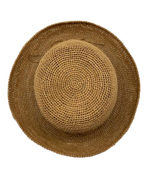 HELEN KAMINSKI（ヘレンカミンスキー）HELEN KAMINSKI (ヘレンカミンスキー) ラフィアハット ベージュの古着・服飾アイテム