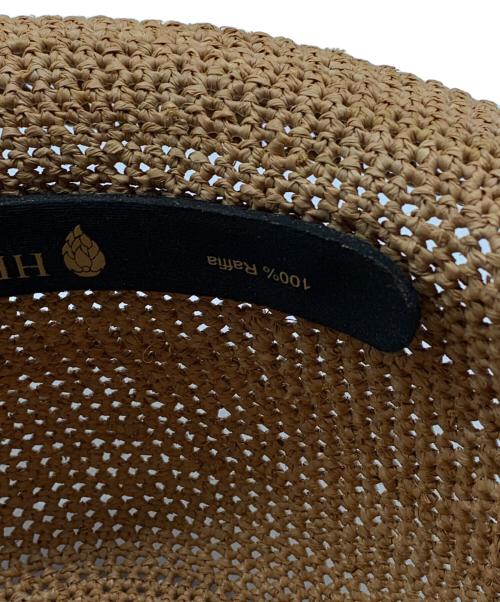 HELEN KAMINSKI（ヘレンカミンスキー）HELEN KAMINSKI (ヘレンカミンスキー) ラフィアハット ベージュの古着・服飾アイテム