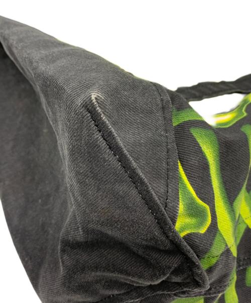 SUPREME（シュプリーム）Supreme (シュプリーム) Skull Pile Denim Tote 18SS ブラック×グリーンの古着・服飾アイテム