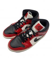 NIKE（ナイキ）の古着「AIR JORDAN 1 MID "CHICAGO BLACK TOE"」｜ブラック×レッド