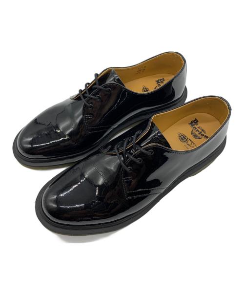 Dr.Martens（ドクターマーチン）Dr.Martens (ドクターマーチン) BEAMS別注エナメルドレスシューズ ブラック サイズ:UK9の古着・服飾アイテム