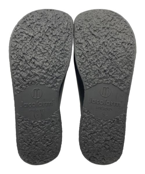 jacoform（ヤコフォーム）jacoform (ヤコフォーム) レザーシューズ ブラック サイズ:5の古着・服飾アイテム