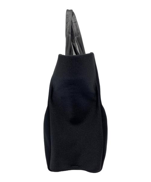 kawa-kawa（カワカワ）kawa-kawa (カワカワ) wet トートバッグ ブラックの古着・服飾アイテム