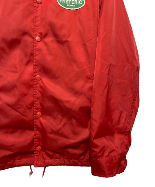 Hysteric Glamour（ヒステリックグラマー）Hysteric Glamour (ヒステリックグラマー) コーチジャケット レッド サイズ:Lの古着・服飾アイテム