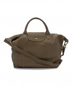 LONGCHAMPロンシャン）の古着「2WAYバッグ」｜ブラウン