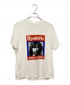 Hysteric Glamourヒステリックグラマー）の古着「HG MUSIC MAGAZINE Tシャツ」｜ホワイト