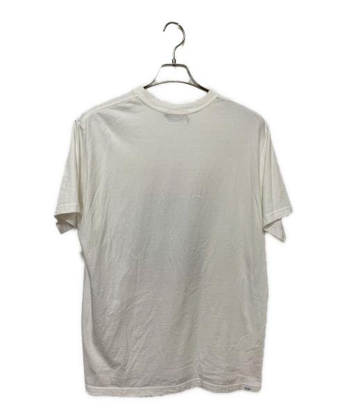 Hysteric Glamour（ヒステリックグラマー）Hysteric Glamour (ヒステリックグラマー) HG MUSIC MAGAZINE Tシャツ ホワイト サイズ:Lの古着・服飾アイテム