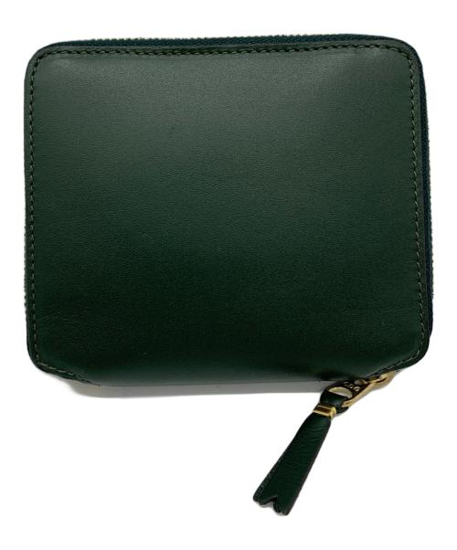 COMME des GARCONS（コムデギャルソン）COMME des GARCONS (コムデギャルソン) CLASSIC PLAIN2つ折り財布 グリーンの古着・服飾アイテム