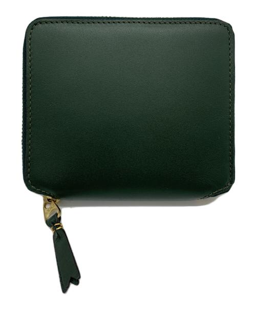 COMME des GARCONS（コムデギャルソン）COMME des GARCONS (コムデギャルソン) CLASSIC PLAIN2つ折り財布 グリーンの古着・服飾アイテム