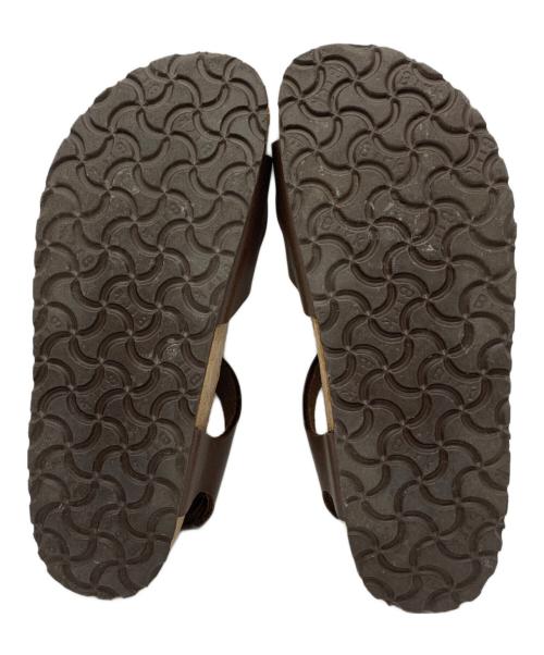 BIRKENSTOCK（ビルケンシュトック）BIRKENSTOCK (ビルケンシュトック) RIOサンダル ブラウン サイズ:24.5の古着・服飾アイテム