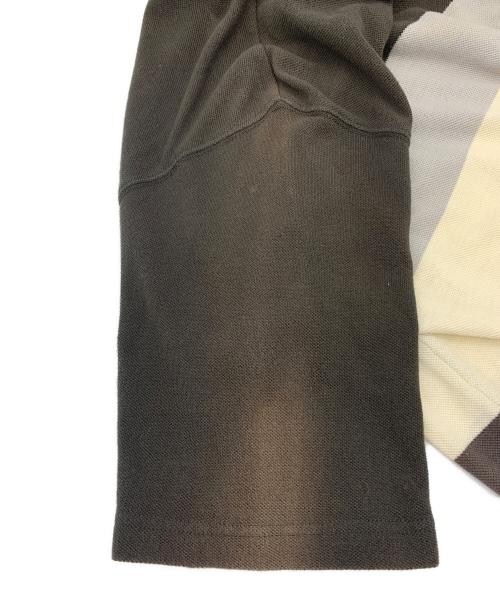 stussy（ステューシー）stussy (ステューシー) ポロシャツ ブラウン サイズ:Lの古着・服飾アイテム