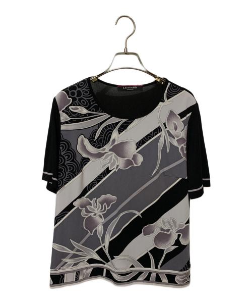 LEONARD（レオナール）LEONARD (レオナール) カットソー ブラック サイズ:40の古着・服飾アイテム
