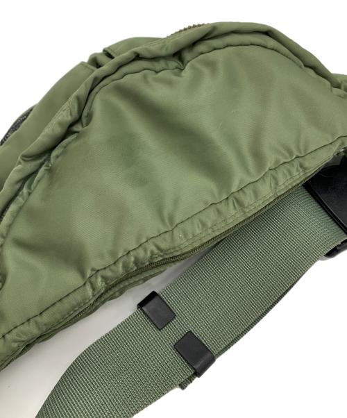 PORTER（ポーター）PORTER (ポーター) タンカー ウエストバッグ オリーブの古着・服飾アイテム