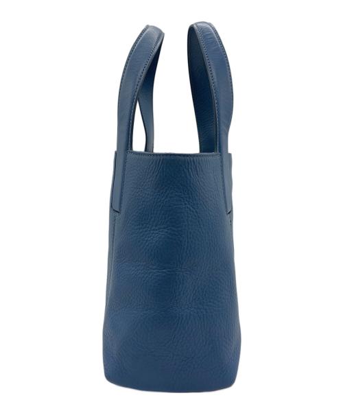 HIROFU（ヒロフ）HIROFU (ヒロフ) ミニレザートートバッグ スカイブルーの古着・服飾アイテム