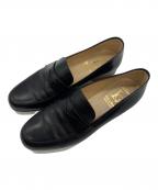 luca grossiルカグロッシ）の古着「コインローファー」｜ブラック