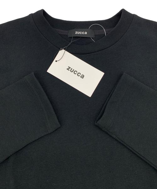 ZUCCA（ズッカ）ZUCCA (ズッカ) ペイズリードッキングスウェット ブラック サイズ:M 未使用品の古着・服飾アイテム