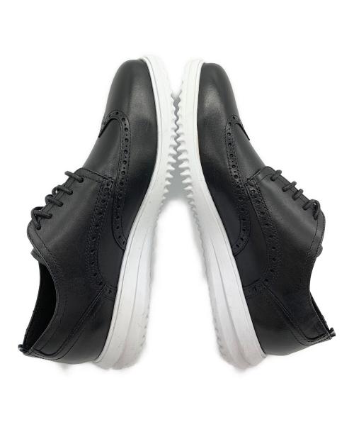 COLE HAAN（コールハーン）COLE HAAN (コールハーン) GRAND+ WINGTIP OXFORD ブラック サイズ:9Mの古着・服飾アイテム