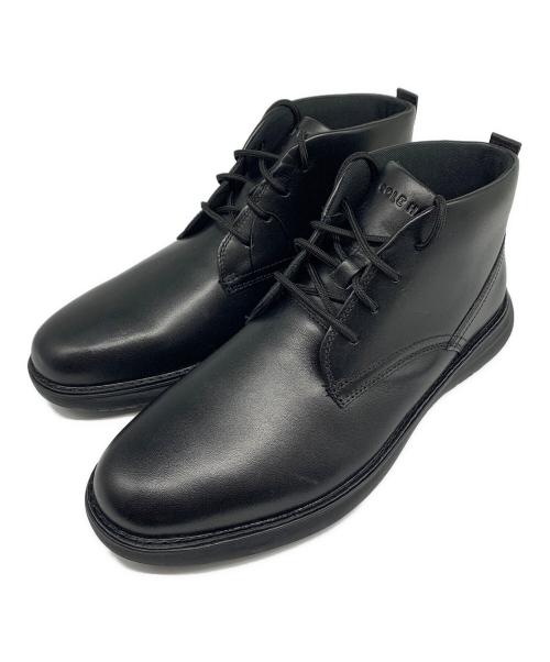 COLE HAAN（コールハーン）COLE HAAN (コールハーン) グランド リミックス チャッカ ブーツ ブラック サイズ:9Mの古着・服飾アイテム