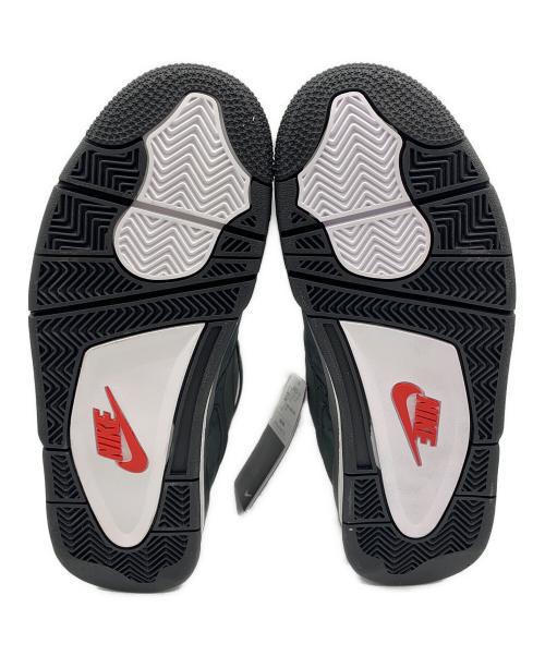 NIKE（ナイキ）NIKE (ナイキ) Nigel Sylvester (ナイジェル シルベスター) Air Jordan 4 RM SP ブラック サイズ:27.0 未使用品の古着・服飾アイテム