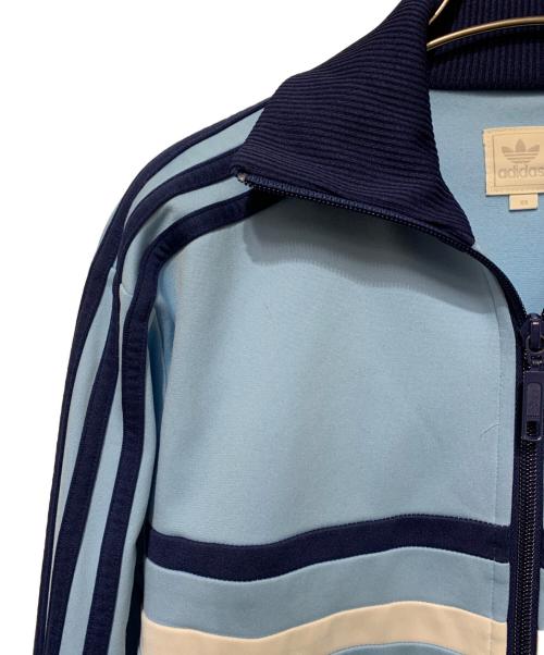 adidas（アディダス）adidas (アディダス) トラックジャケット ネイビー×スカイブルー サイズ:XSの古着・服飾アイテム