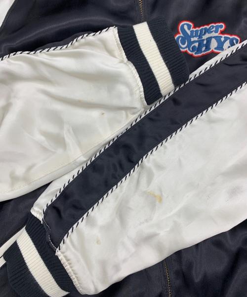 Hysteric Glamour（ヒステリックグラマー）Hysteric Glamour (ヒステリックグラマー) LOVE MAKER刺繍スカジャンブルゾン ブラック サイズ:XLの古着・服飾アイテム