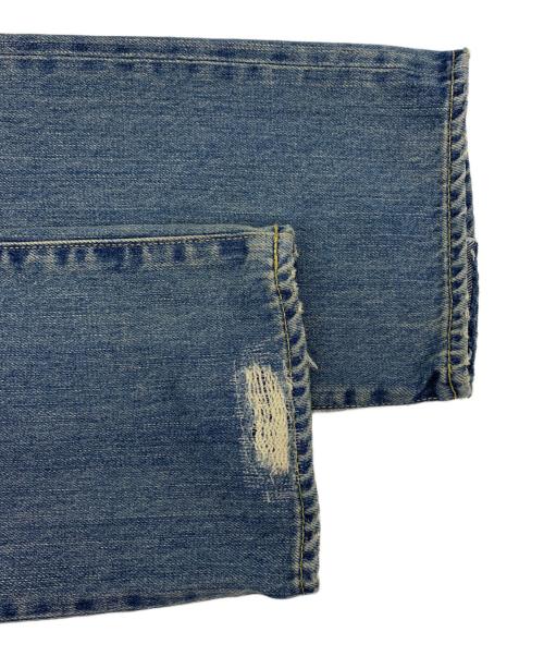 Hysteric Glamour（ヒステリックグラマー）Hysteric Glamour (ヒステリックグラマー) ダメージデニムパンツ ブルー サイズ:W32の古着・服飾アイテム