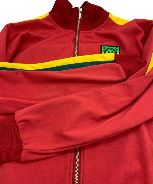 Hysteric Glamour（ヒステリックグラマー）Hysteric Glamour (ヒステリックグラマー) RASTAワッペンジャケット レッド サイズ:Lの古着・服飾アイテム