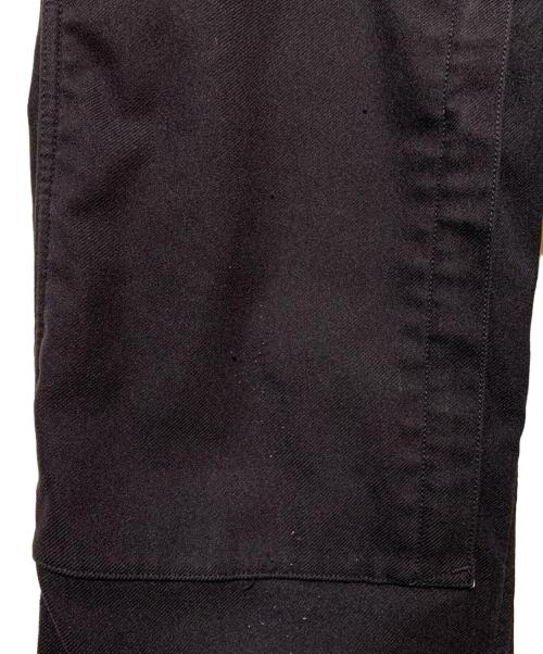 THE NORTHFACE PURPLELABEL（ザ・ノースフェイス パープルレーベル）THE NORTHFACE PURPLELABEL (ザ・ノースフェイス パープルレーベル) POLYESTER FLANNEL FIELD PANTS ブラック サイズ:WMの古着・服飾アイテム