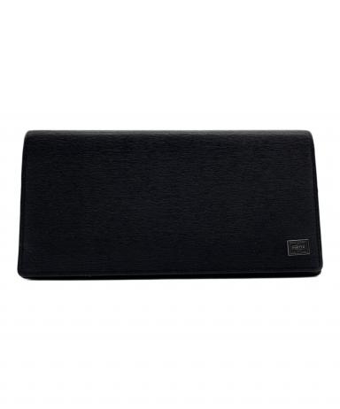 中古・古着通販】PORTER (ポーター) CURRENT LONG WALLET ブラック