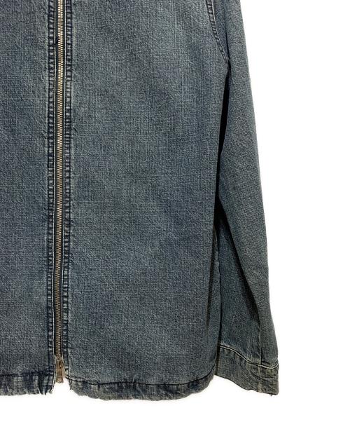 A.P.C.（アーペーセー）A.P.C. (アーペーセー) デニムジップジャケット ブルー サイズ:Mの古着・服飾アイテム