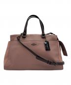 COACHコーチ）の古着「フルトン サッチェル」｜ピンク