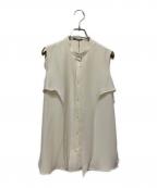 theoryセオリー）の古着「MARVINE KENZY BLOUSE」｜アイボリー