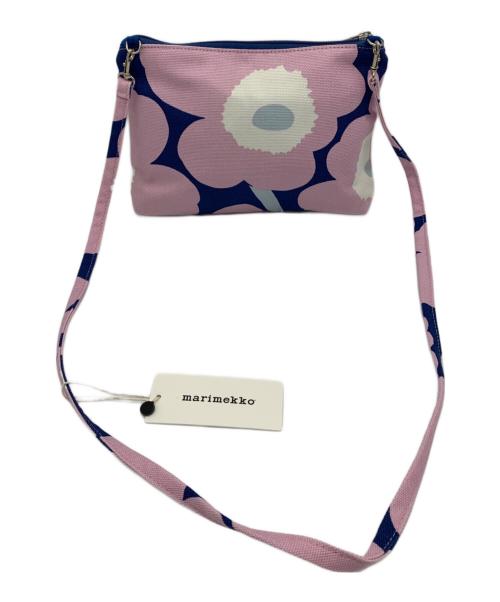 marimekko（マリメッコ）marimekko (マリメッコ) ピエニ ウニッコ ショルダーバッグ ピンク×ブルー 未使用品の古着・服飾アイテム