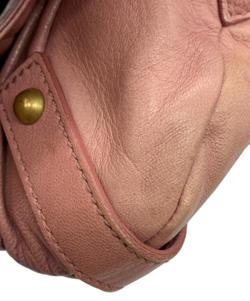 Yves Saint Laurent（イヴサンローラン）Yves Saint Laurent (イヴサンローラン) サック・ボウ ピンクの古着・服飾アイテム