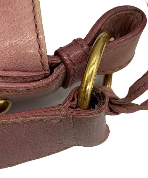 Yves Saint Laurent（イヴサンローラン）Yves Saint Laurent (イヴサンローラン) サック・ボウ ピンクの古着・服飾アイテム