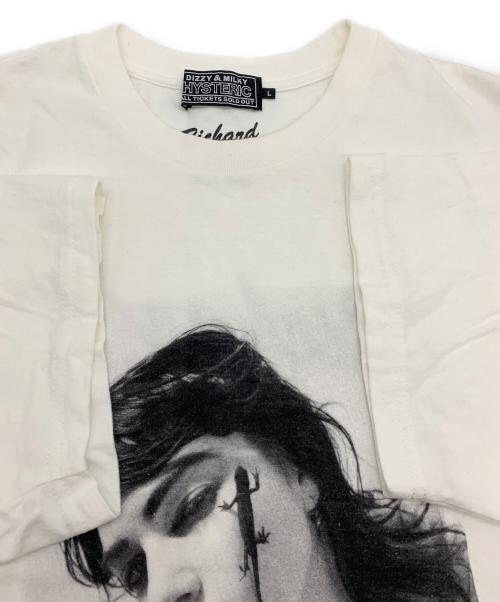 Hysteric Glamour（ヒステリックグラマー）Hysteric Glamour (ヒステリックグラマー) RK/XX GIRLS Tシャツ ホワイト サイズ:Lの古着・服飾アイテム