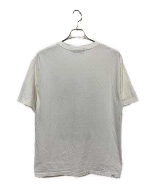 Hysteric Glamour（ヒステリックグラマー）Hysteric Glamour (ヒステリックグラマー) 半袖カットソー ホワイト サイズ:Lの古着・服飾アイテム