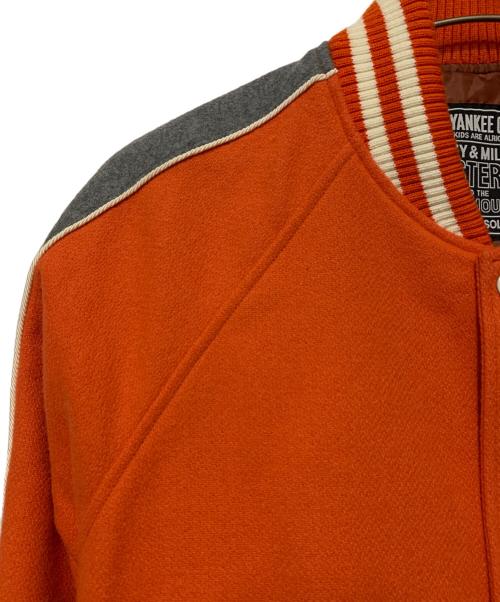 Hysteric Glamour（ヒステリックグラマー）Hysteric Glamour (ヒステリックグラマー) HG REWARD刺繍スタジャン オレンジ サイズ:XLの古着・服飾アイテム