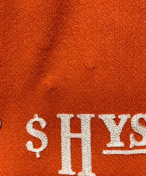 Hysteric Glamour（ヒステリックグラマー）Hysteric Glamour (ヒステリックグラマー) HG REWARD刺繍スタジャン オレンジ サイズ:XLの古着・服飾アイテム