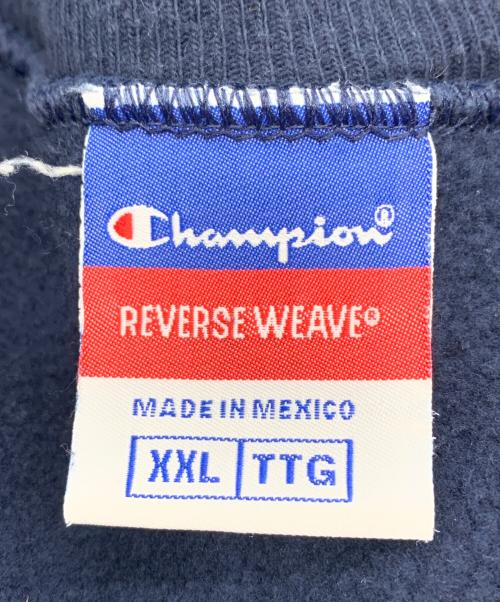 Champion REVERSE WEAVE（チャンピオン リバース ウィーブ）Champion REVERSE WEAVE (チャンピオン リバース ウィーブ) スウェット ネイビー サイズ:XXLの古着・服飾アイテム