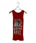 Hysteric Glamour（ヒステリックグラマー）の古着「DONT LOOK BACKタンクトップ」｜レッド