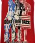 中古・古着 Hysteric Glamour (ヒステリックグラマー) DONT LOOK BACKタンクトップ レッド サイズ:FREE：7000円