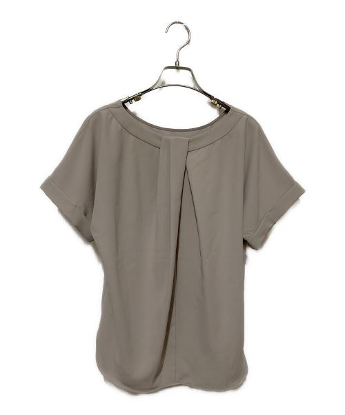 UNTITLED（アンタイトル）UNTITLED (アンタイトル) リラクミスト2WAYブラウス ベージュ サイズ:M 未使用品の古着・服飾アイテム