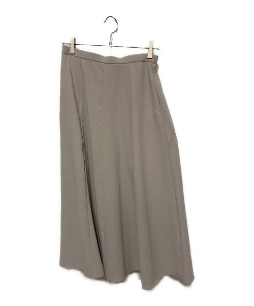 UNTITLED（アンタイトル）UNTITLED (アンタイトル) リラクミストフレアスカート ベージュ サイズ:02 未使用品の古着・服飾アイテム