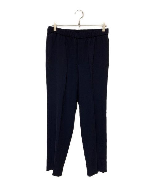 UNTITLED（アンタイトル）UNTITLED (アンタイトル) リネン混サッシュワイドパンツ ネイビー サイズ:42 未使用品の古着・服飾アイテム