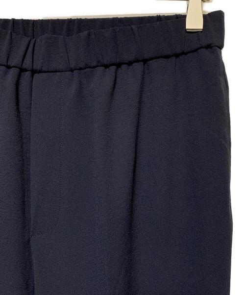UNTITLED（アンタイトル）UNTITLED (アンタイトル) リネン混サッシュワイドパンツ ネイビー サイズ:42 未使用品の古着・服飾アイテム