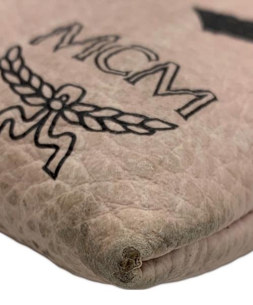 MCM（エムシーエム）MCM (エムシーエム) クラッチバッグ ピンクの古着・服飾アイテム
