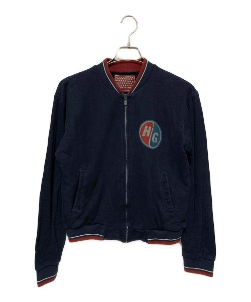 Hysteric Glamour（ヒステリックグラマー）Hysteric Glamour (ヒステリックグラマー) ジップジャケット ネイビー サイズ:FREEの古着・服飾アイテム