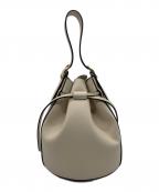 Mila Owenミラオーウェン）の古着「サイドバックルミドルバケットバッグ」｜アイボリー